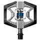 crankbrothers, DOUBLESHOT 2, Pedals, Body: Aluminum, Spindle: Cr-Mo, 9/16'', Black, Pair