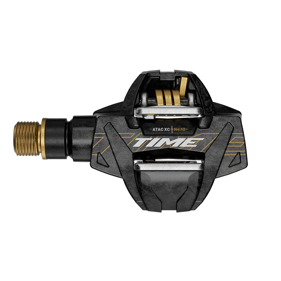 TIME, XC12 C1, Pedals, Body: Carbon, Spindle: Titanium, 9/16'', Carbon Gold, Pair