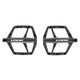 Look, Trail Roc, Platform Pedals, Body: Aluminum, Spindle: Cr-Mo, 9/16'', Black, Pair