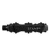 crankbrothers, STAMP 0, Platform Pedals, Body: Composite, Spindle: Cr-Mo/Steel, 9/16'', Black, Large, Pair
