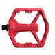 crankbrothers, STAMP 0, Platform Pedals, Body: Composite, Spindle: Cr-Mo/Steel, 9/16'', Black, Large, Pair