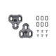 Look, Keo Grip, Cleats, Compatibility: Keo Grip, Float: 4.5°, Grey, Pair