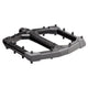 Crankbrothers, STAMP EVO Large, Platform Pedals, Body: Aluminum/Composite, Spindle: Cr-Mo, 9/16'', Black