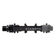 Crankbrothers, STAMP EVO Large, Platform Pedals, Body: Aluminum/Composite, Spindle: Cr-Mo, 9/16'', Black