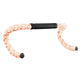 Supacaz, Super Sticky Kush Splat, Handlebar Tape, White/Black, with Black Star Plugs