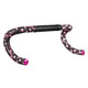 Supacaz, Super Sticky Kush Splat, Handlebar Tape, White/Black, with Black Star Plugs