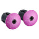 Supacaz, Super Sticky Kush Splat, Handlebar Tape, White/Black, with Black Star Plugs
