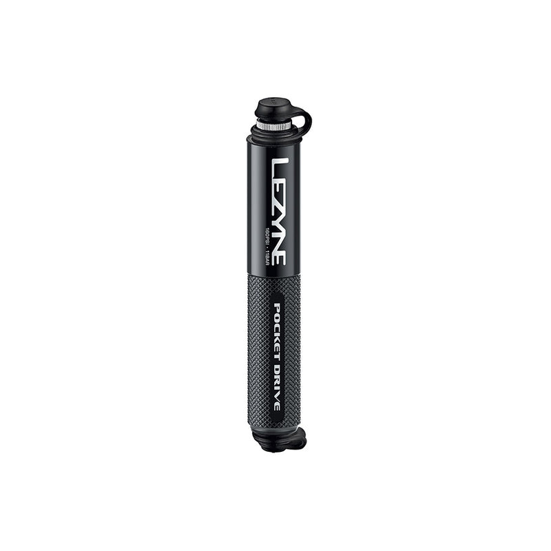 Lezyne, Pocket Drive, Pump, 160psi, Black