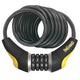 OnGuard, Doberman 8030, Coil cable with combination lock, 15mm x 185cm (15mm x 6')