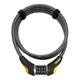 OnGuard, Akita 8041, Cable with combination lock, 12mm x 185cm (12mm x 6')
