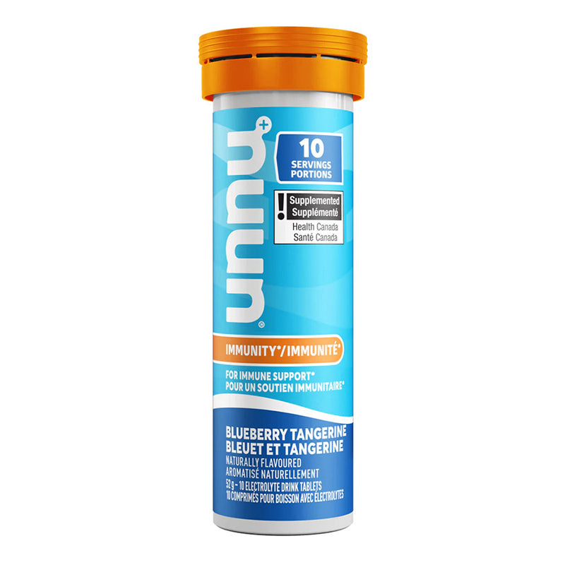 Nuun, Immunity, Drink Mix, Blueberry/tangerine, Box of 8, 10 servings