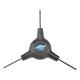 Park Tool, AWS-3, 3-way hex wrench, 2mm, 2.5mm and 3mm