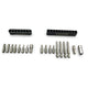 Pedros, Hex Bit Set II, Hex Wrenches, 18 Pieces