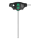 Wera, 454 T-handle Hex-Plus, Hex Wrench, Hex 2.0 x100mm, Metric