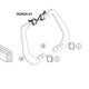 Park Tool, 238-2, Caliper Cap for TS-2.2, Unit, Fits right or left side