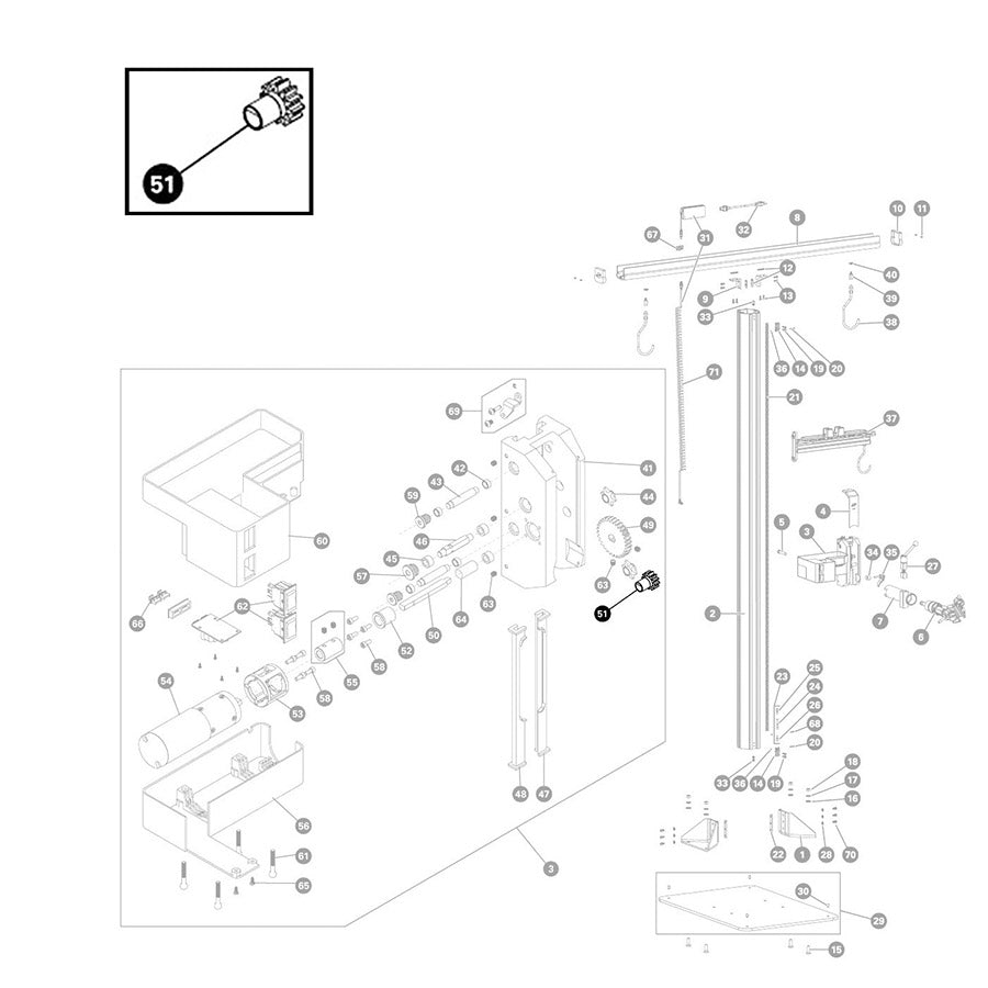 Park Tool, 2132 Drive Gear for PRS-33 and PRS-33.2