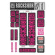 RockShox, 35mm Decal Kit - MY18, Stealth, Kit