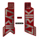 RockShox, Lyrik Ultimate Decal Kit, Matte Copper for Gloss Black Lowers