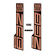 RockShox, ZEB Ultimate Decal Kit, Matte Copper for Gloss Black Lowers