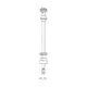 RockShox, Domain B1 Air Shaft, 150mm, 11.4018.111.015