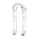RockShox, Lower Leg for Pike 26 15 DFBLK, 11.4018.006.192