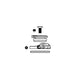 RockShox, Compression Damper Knob Kit for SID35 CHRG RMT, 11.4018.082.017