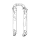 RockShox, Lower Leg for Lyrik RC2 C1, 27.5'', 11.4018.091.002
