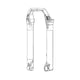 RockShox, Lower Leg for ZEB Gray, 27.5'', 11.4018.091.039