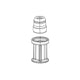 RockShox, Sealhead for 32mm Debonair Red, 11.4018.096.001