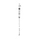 RockShox, Damper for Recon/Recon S/Sektor, CROWN RL 80-120MM (THREAD .8MM) - RECON SILVER RL B1+ (2017-2021)/RECON RL A1+ (2018-2021), 11.4018.104.033