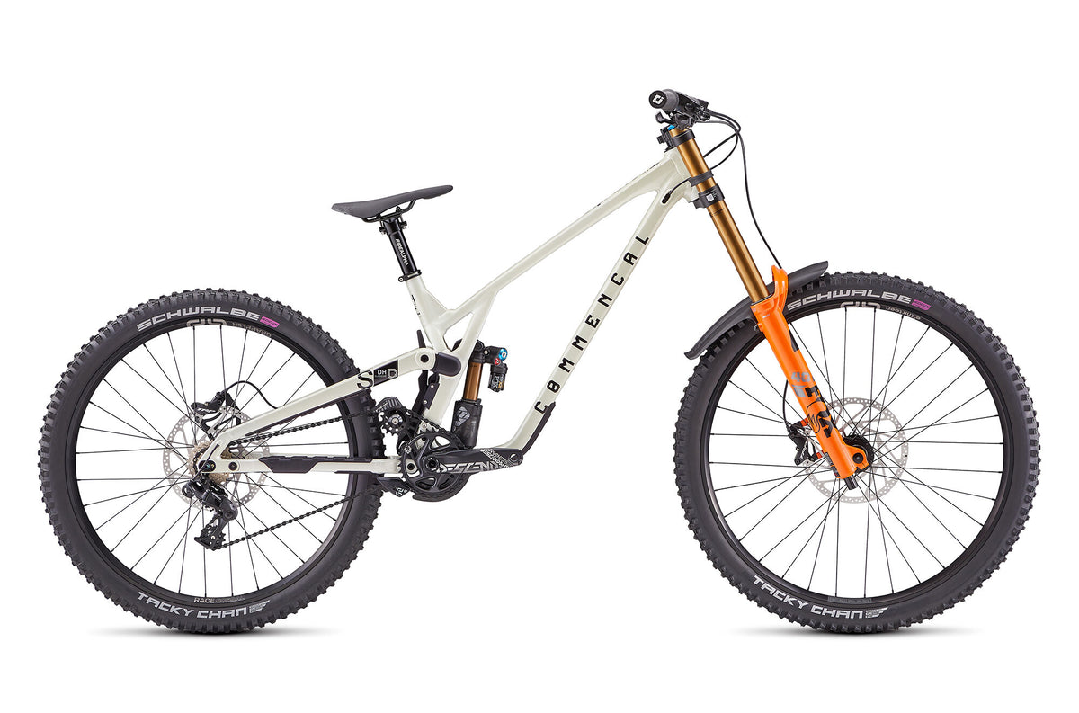 COMMENCAL SUPREME DH V5 SIGNATURE CLEAR SILVER