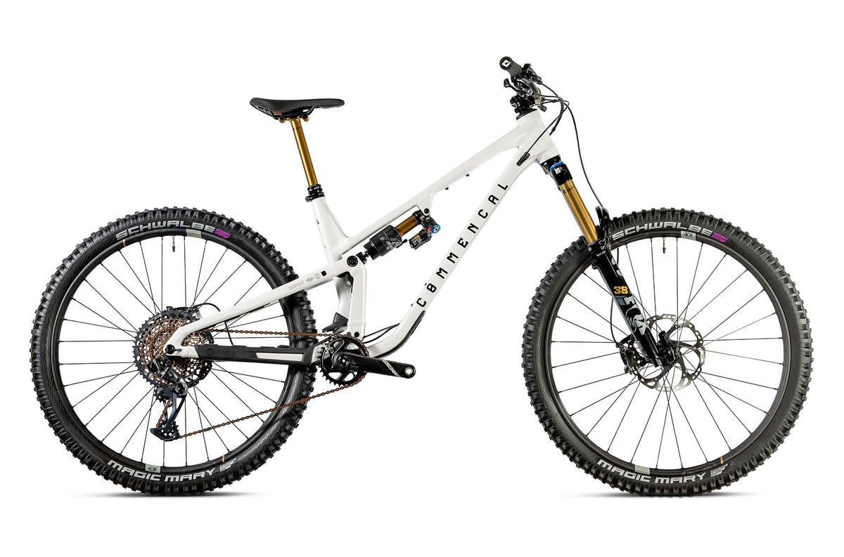 COMMENCAL META V5 LIMITED EDITION CLEAR SILVER