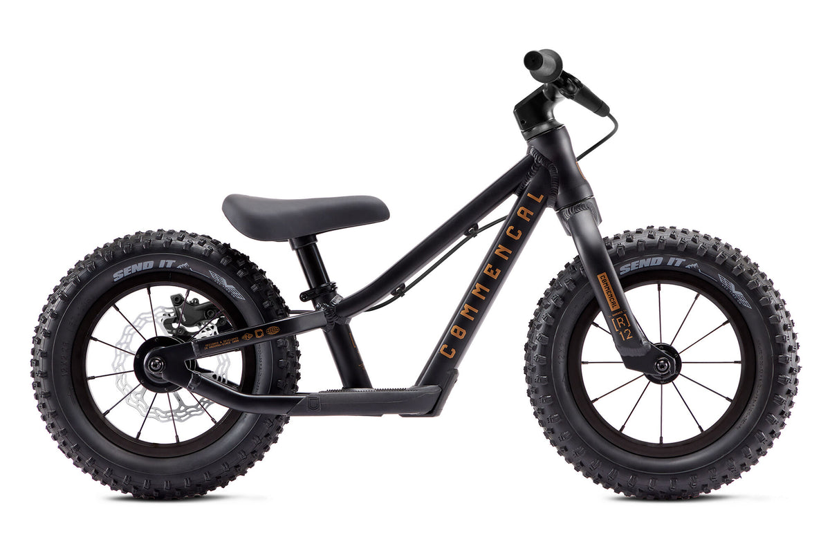 COMMENCAL RAMONES 12 PUSH BIKE BLACK 2026 + REAR BRAKE KIT