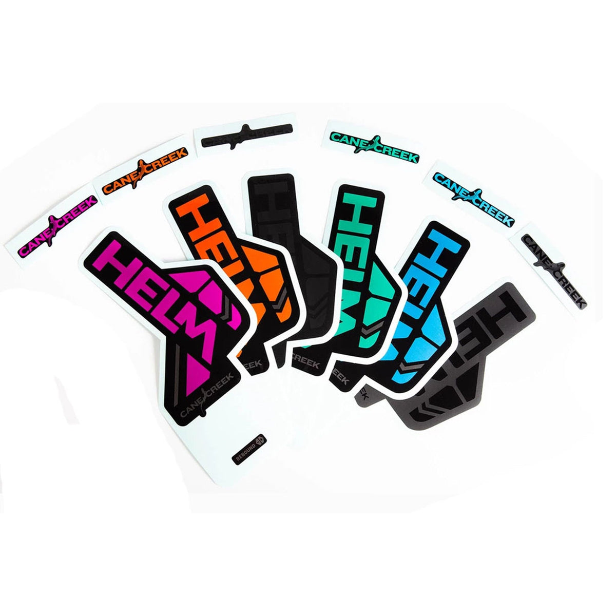 Cane Creek Helm custom color stickers