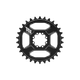 CR1 8-Bolt Chainring - 30T / Black / Shimano HG12