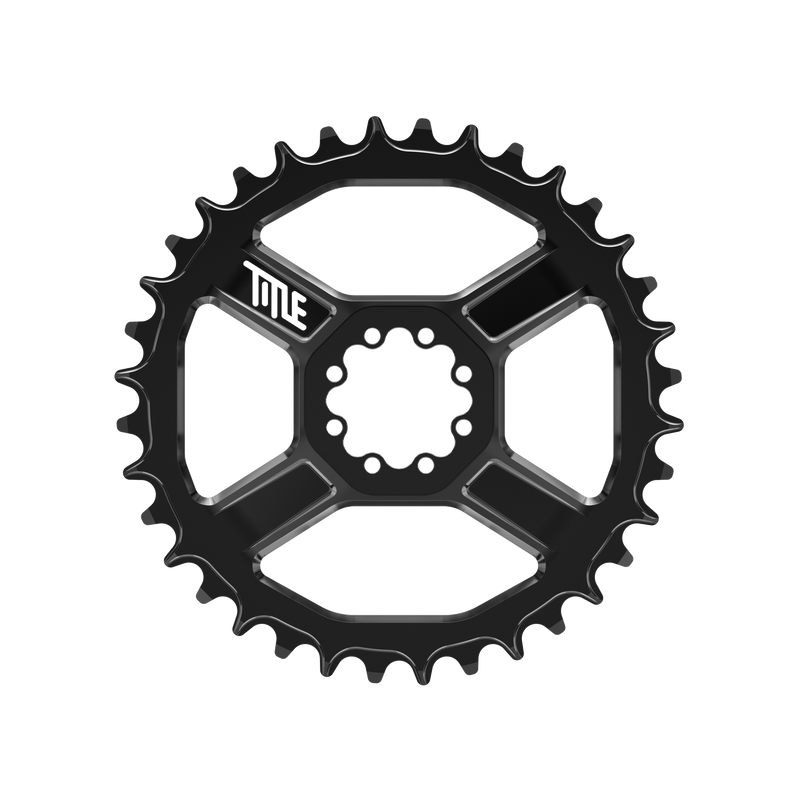 Title MTB CR1 8-Bolt Chainring Black