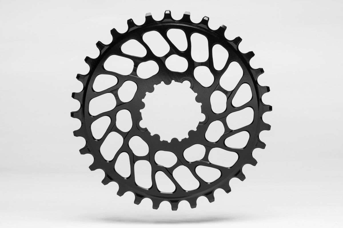Absolute Black Round Sram Direct Mount SUPER BOOST - flat  chainring (0mm offset)
