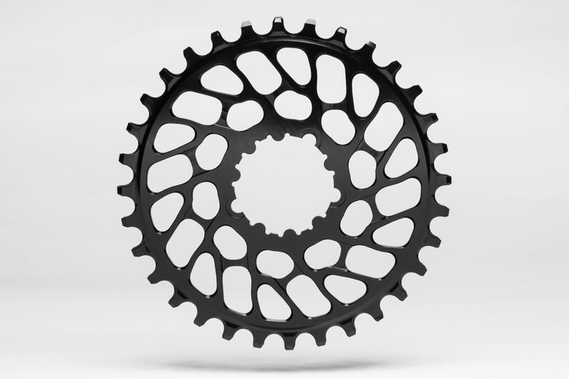 Absolute Black Round Sram Direct Mount SUPER BOOST - flat  chainring (0mm offset)
