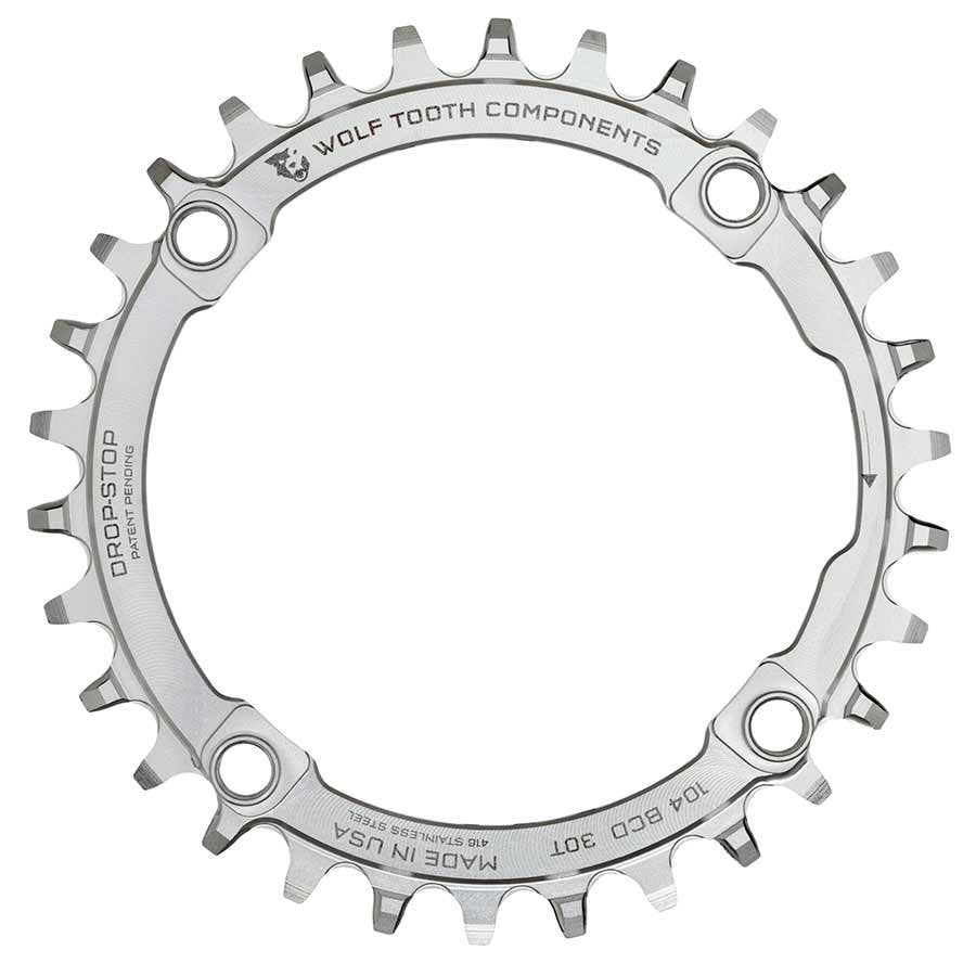 Wolf Tooth Components Stainless BCD 104mm Chainrings