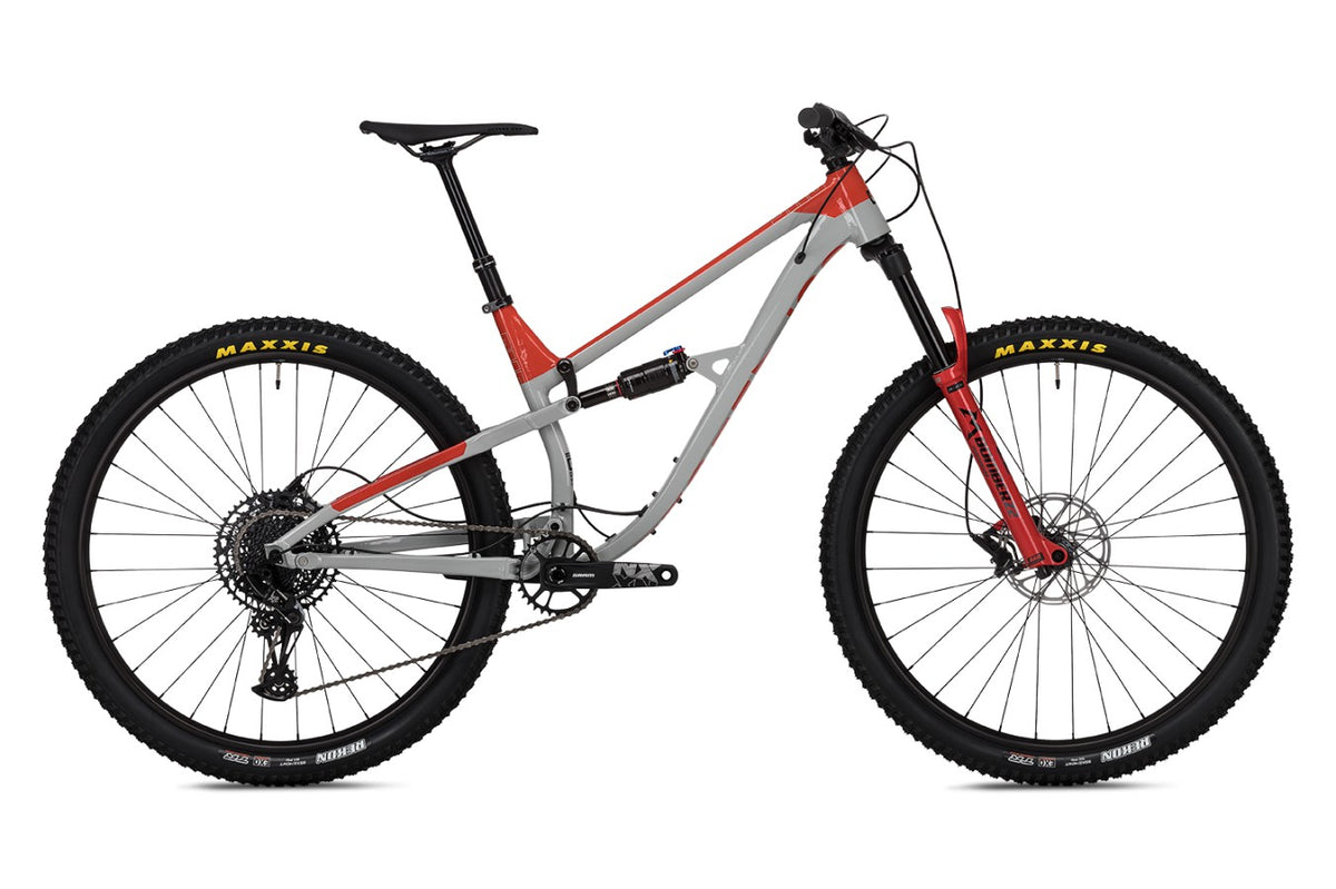 Octane One OMG Evo grey-red mountain bike