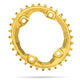 Absolute Black OVAL XT M8000/MT700 assymetrical chainring N/W