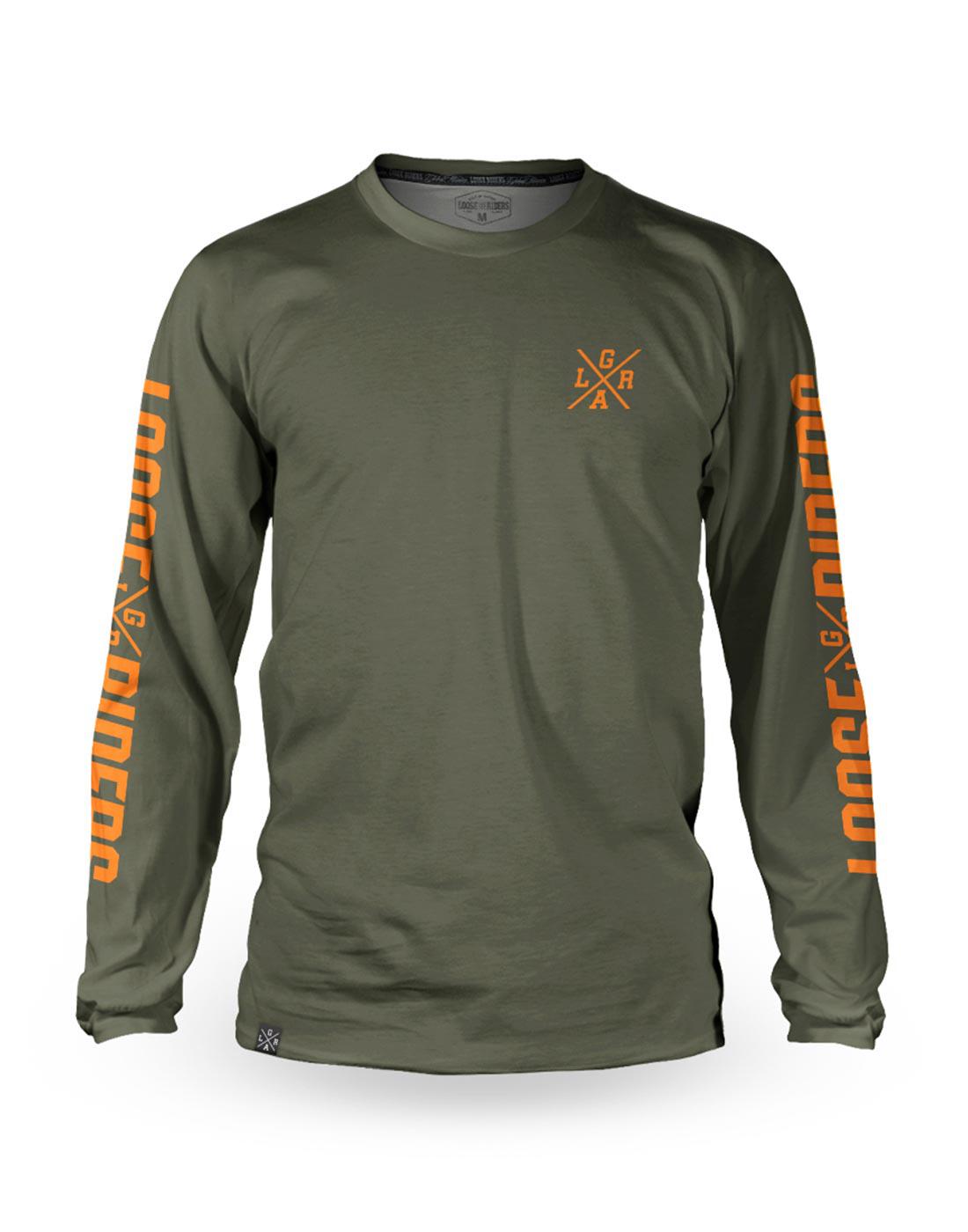 LR Mens Tech LS Jersey Sender Olive