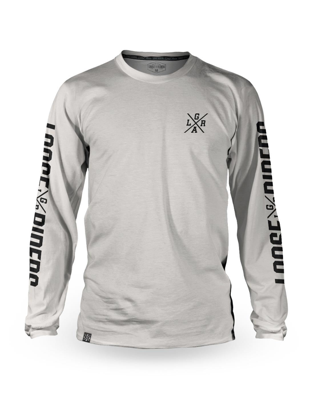 Maillot LR Tech LS pour homme, blanc 