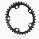 Absolute Black OVAL 110BCD 5 trous, 2X plateau (pas pour Sram) 