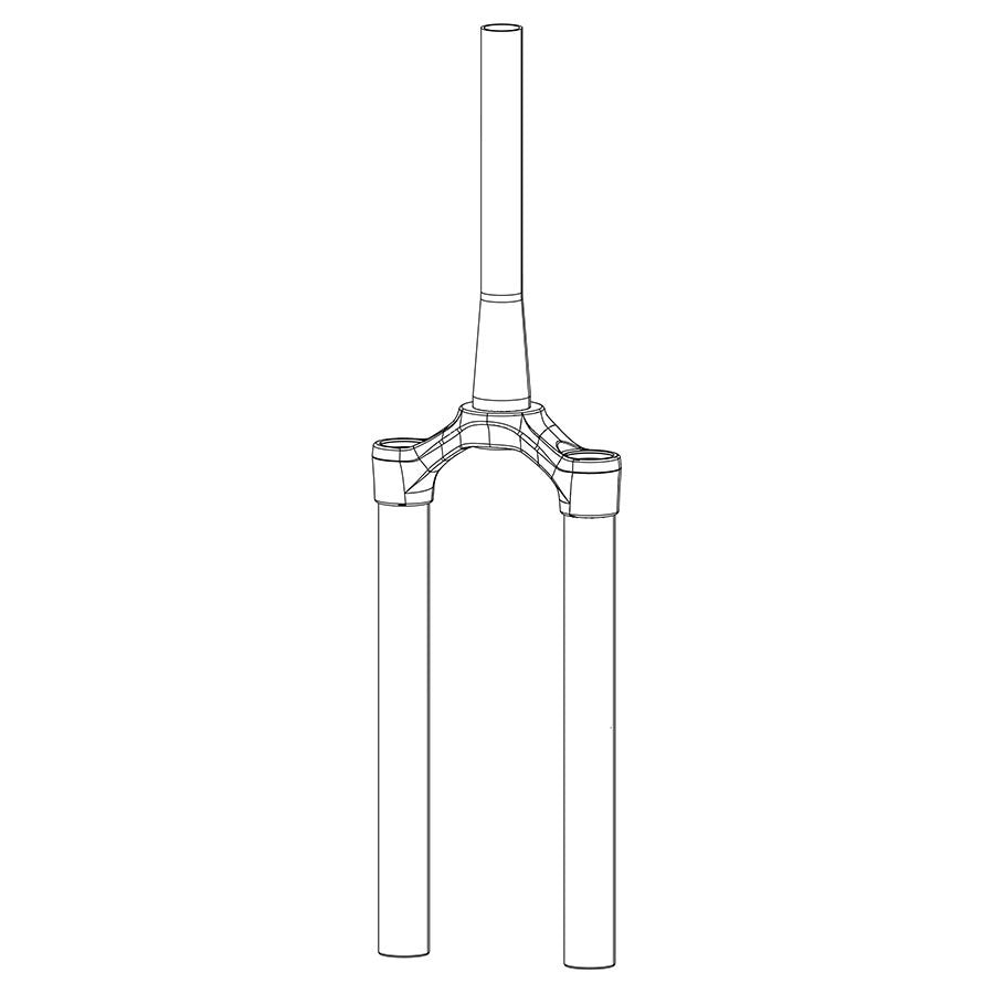 RockShox CSU Lyrik/Yari DPA 2927+ DFBLK Fork Uppers