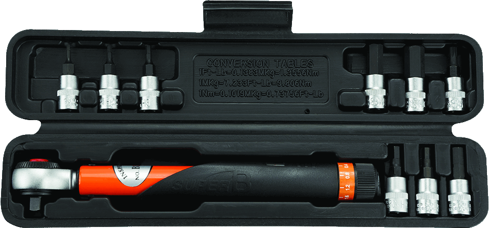 Super B 1/4" Torque Wrench