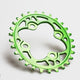 Absolute Black OVAL 104BCD Chainring N/W