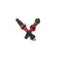 Industry Nine valve pair, red