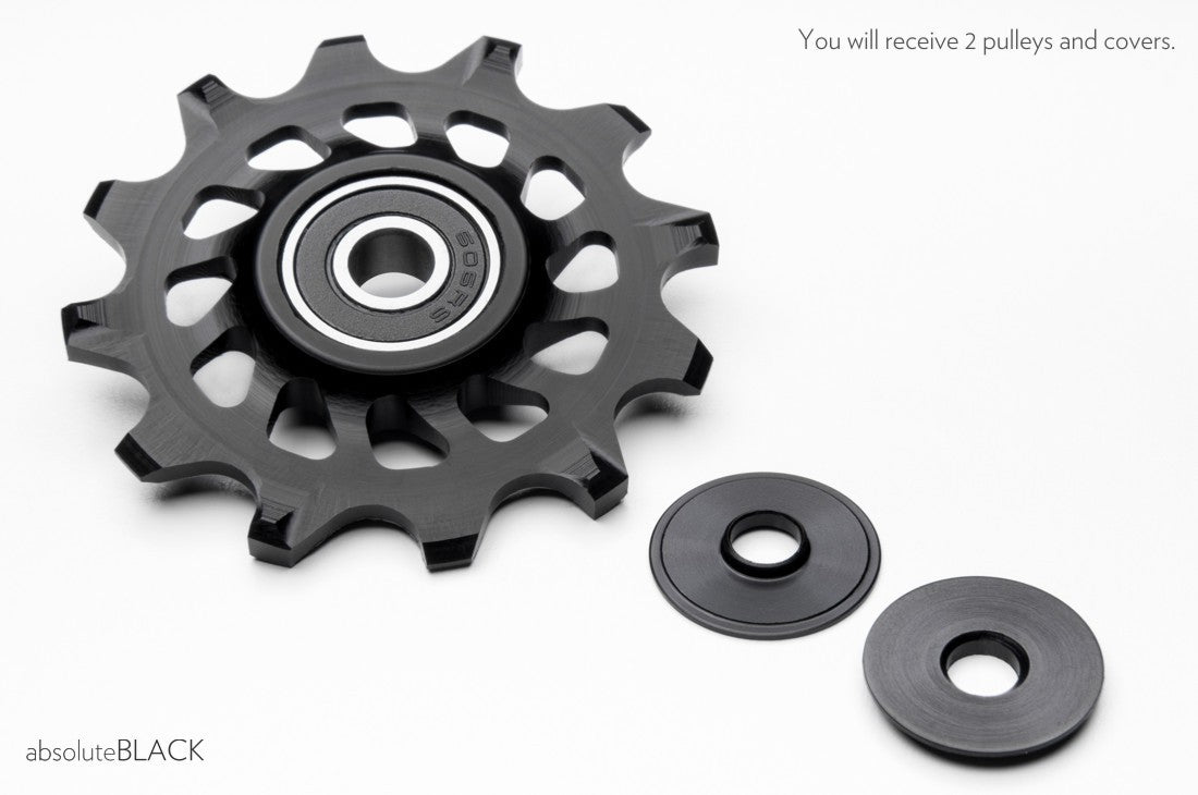 Absolute Black SRAM XX1 Pulleys