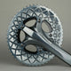 Absolute Black OVAL 110BCD 5 holes, 2X chainring (not for Sram)